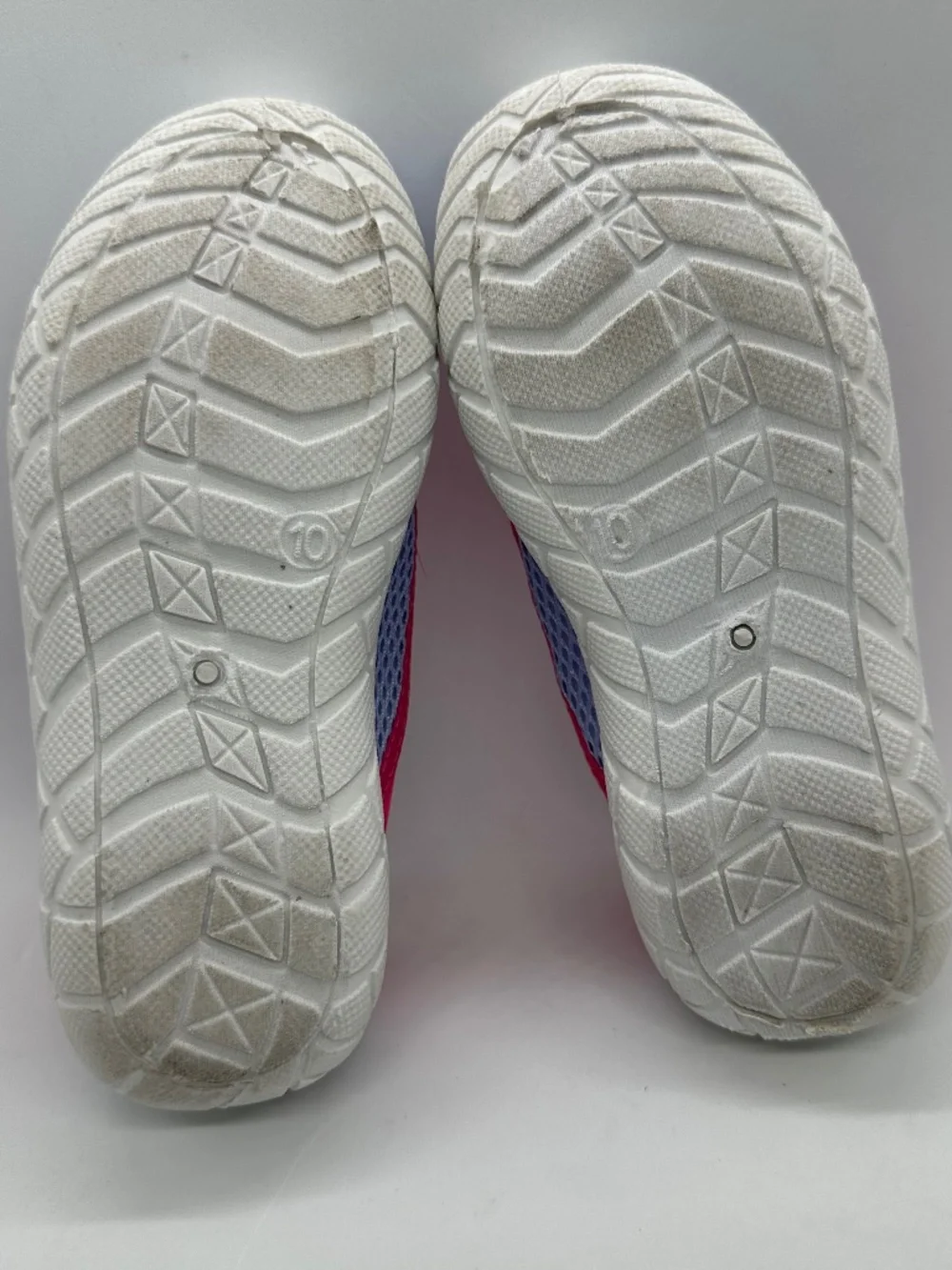Wave Zone Water Shoes Toddler Size 10 Pink & Lavender Slip-On